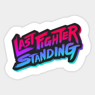 LAST FIGHTER STANDING Sticker